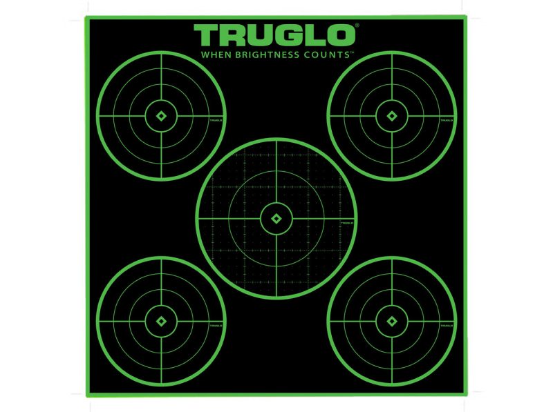 TRU-GLO - TRU-SEE Splatter 5-Bullseye Target - Image 2