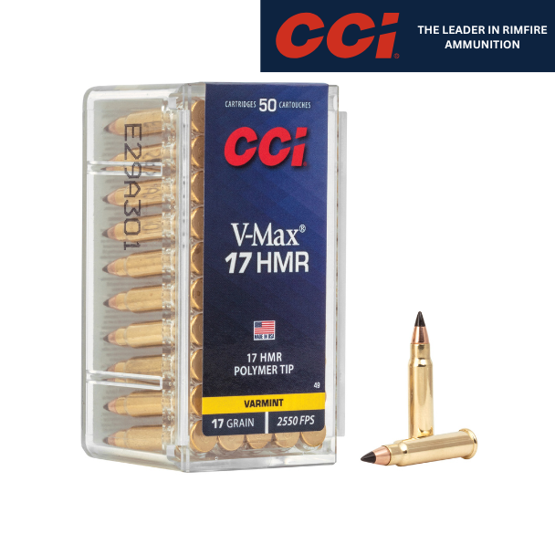 CCi v-max 17 hmr 17gr poly tip