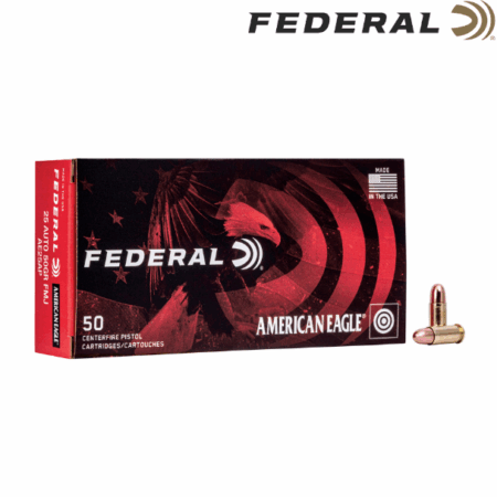 federal american eagle 25acp 50gr fmj 50 round box