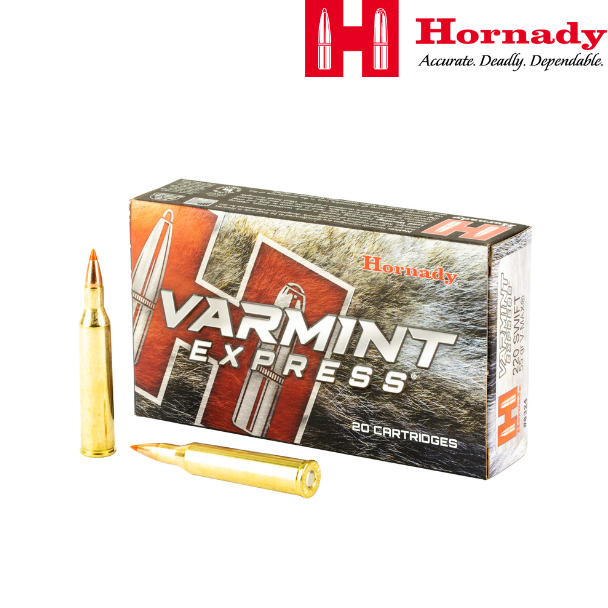 hornady varmint express 220 swift 55gr v-max 20 round box