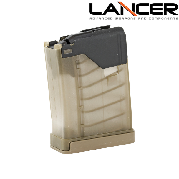 lancer l5awm 10-round magazine translucent fde