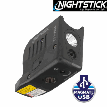 NIGHTSTICK - TMS-14G Sub-Compact Handgun Light w/Green Laser For Glock® G43X MOS / G48 MOS