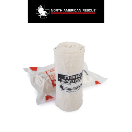 NORTH AMERICAN RESCUE - Emergency Trauma Dressing - 6" Rolled