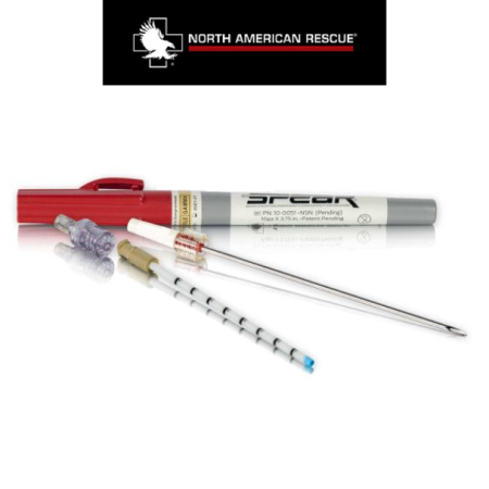NORTH AMERICAN RESCUE - SPEAR - Simplified Pneumothorax Emergency Air Release Kit