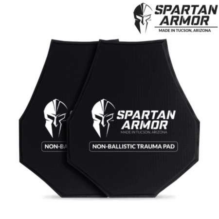 spartan armor trauma pads high mobility cut molded foam pad