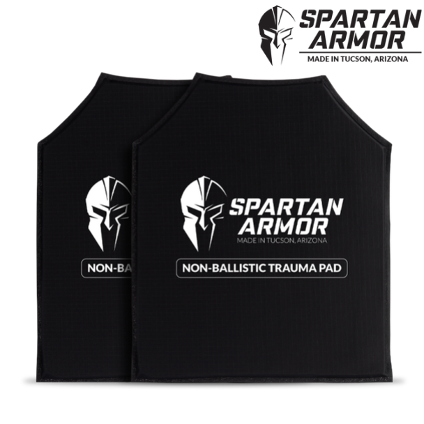 spartan armor trauma pads shooters cut for 10x12 or 11x14 plates