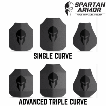 AR550 - Level 3+ Steel Body Armor [set of 2]