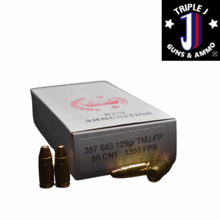 TRIPLE J - 357 SIG 125 gr TMJ-FP [50 count]