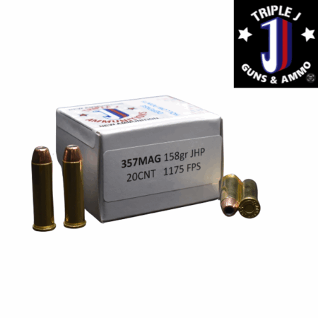 TRIPLE J - 357 MAG158 gr JHP [20 count]