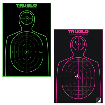TRU-GLO - TRU-SEE Splatter 12" x 18" Handgun Target
