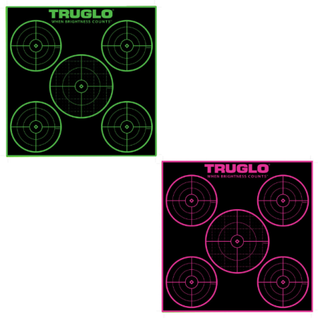 TRU-GLO - TRU-SEE Splatter 5-Bullseye Target