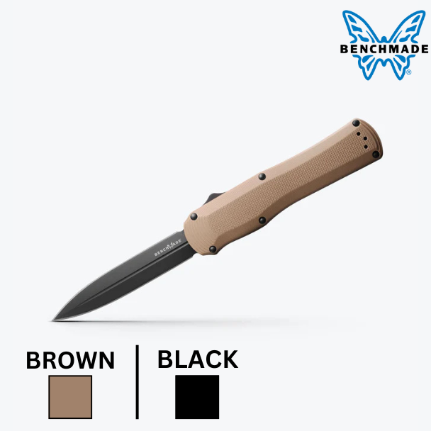 BENCHMADE Autocrat Coyote Brown G10 Automatic Knife 3400BK‑2