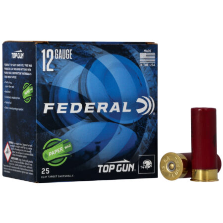 FEDERAL - Top Gun 12 Guage 2.75 #8 Shotshell