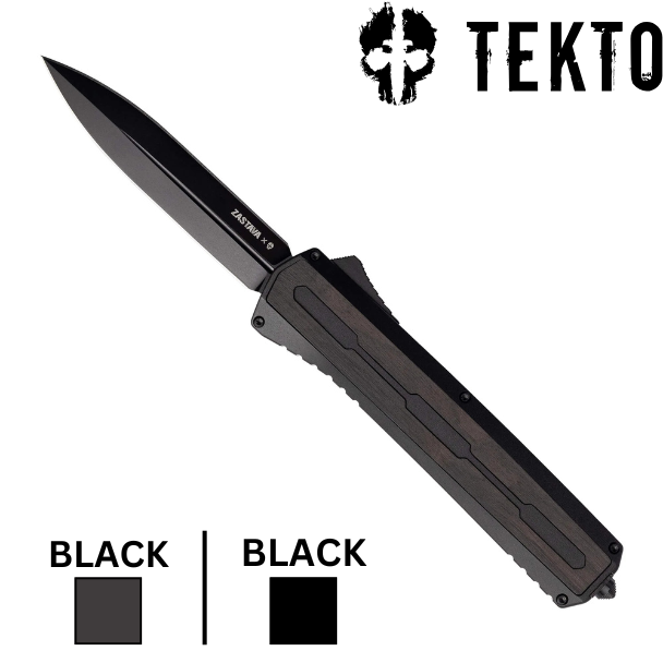 TEKTO A7 Zastava Automatic OTF Dagger Tactical Black