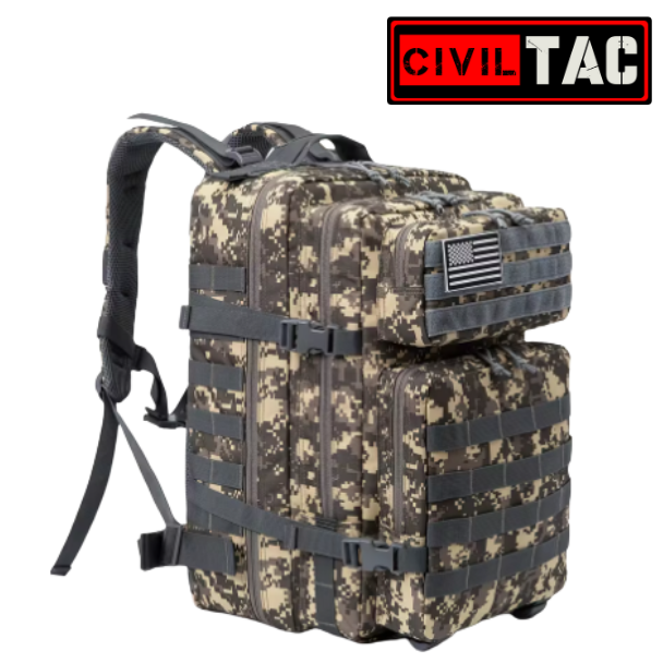 Civil TAC Men's 11.89gal Heavy-Duty Hunting Backpack - Image 8