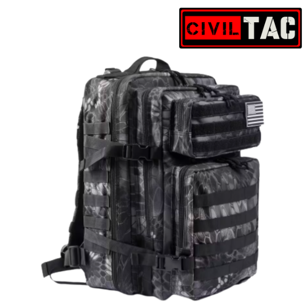 Civil TAC Men's Heavy-Duty Hunting Backpack MOLLE System