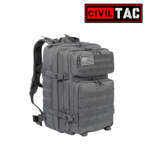 Civil TAC Men's 11.89gal Heavy-Duty Hunting Backpack in Grey