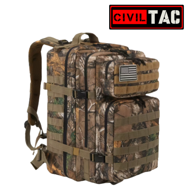 Civil TAC Men's 11.89gal Heavy-Duty Hunting Backpack - Image 19