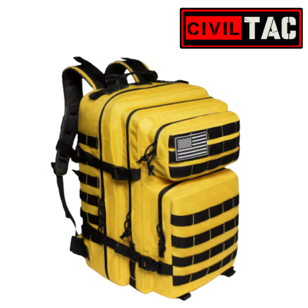 Civil TAC Men's 11.89gal Heavy-Duty Hunting Backpack in Yellow
