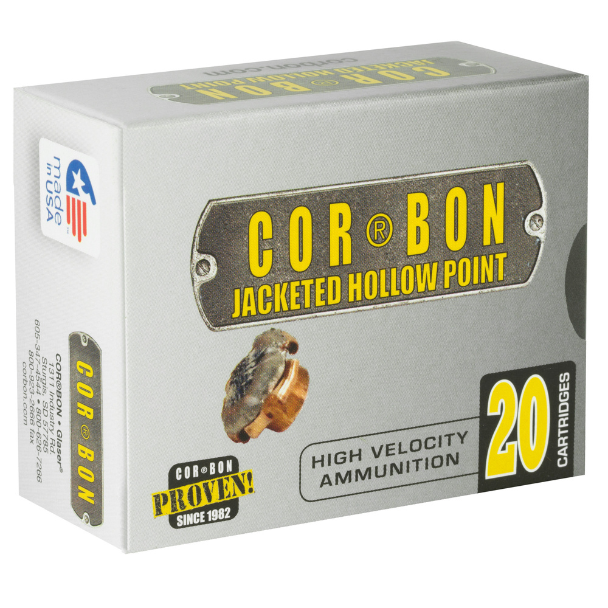 Corbon 10MM 165 Grain Jacketed Hollow Point 20 Round Box (10165) - Image 2