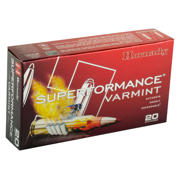 Hornady Superformance Varmint 204 Ruger 32 Grain V-Max 20 Round Box (83204) — Precision Varmint Ammo - Image 2