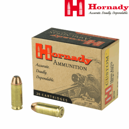 Hornady Custom 10MM 180 Grain XTP 20 Round Box 9126