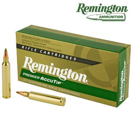 Remington Premier AccuTip 204 Ruger 40 Grain AccuTip Boat Tail 20 Round Box 29220