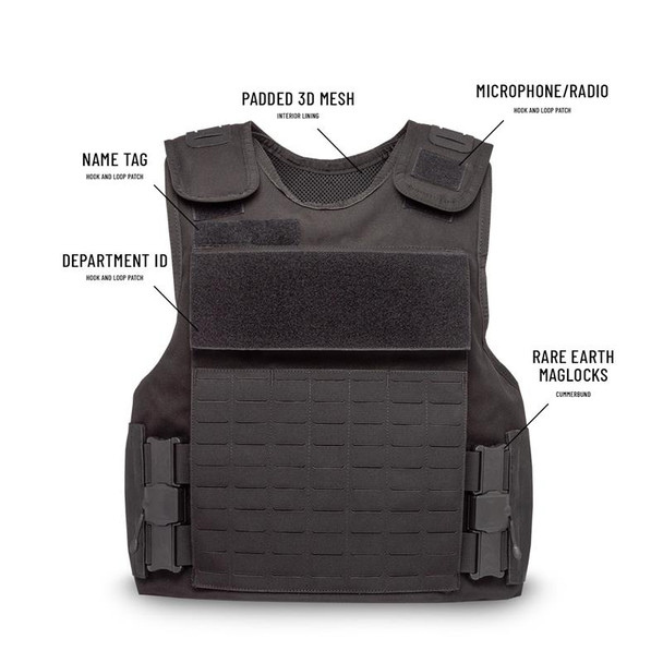 Spartan Armor Systems Level IIIA Sentinel Legend Tactical Vest (SA-STNL-WRP-LC-QR) - Image 2