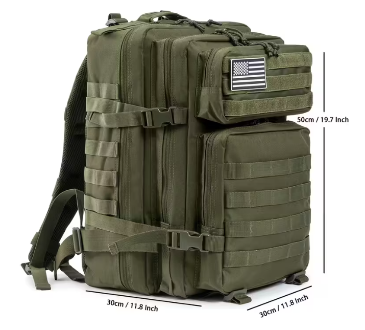 Civil TAC Men's 11.89gal Heavy-Duty Hunting Backpack - Image 4