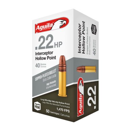 Aguila 22 LR Intercpt 40gr Hp