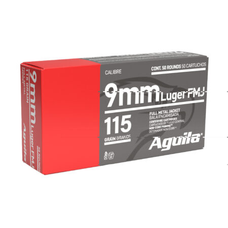 Aguila 9mm 115gr FMJ