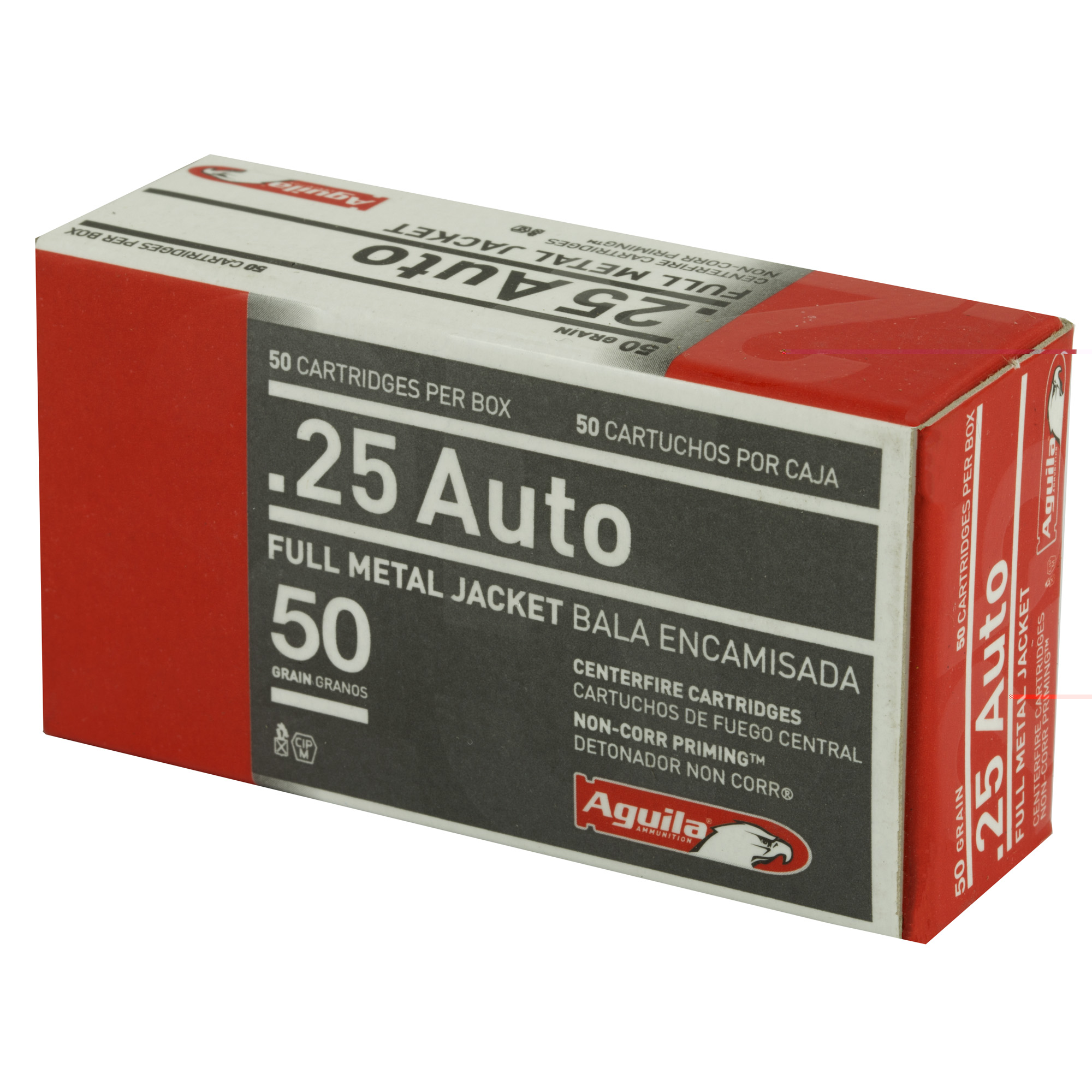 Aguila 25 ACP 50gr FMJ - Image 3