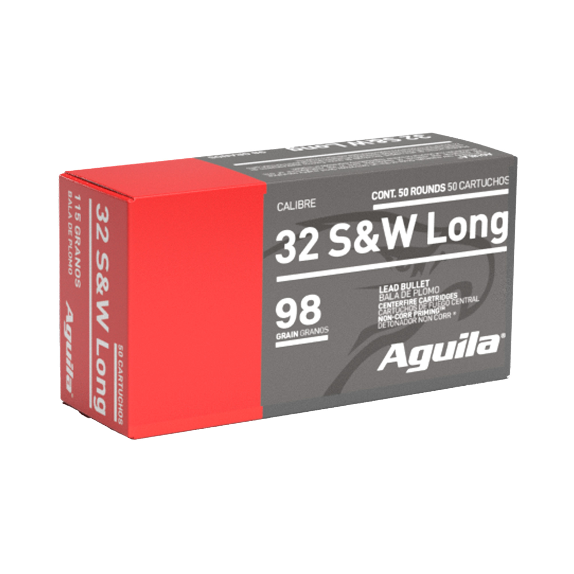 Aguila 32 SW Long 98gr Lead RN