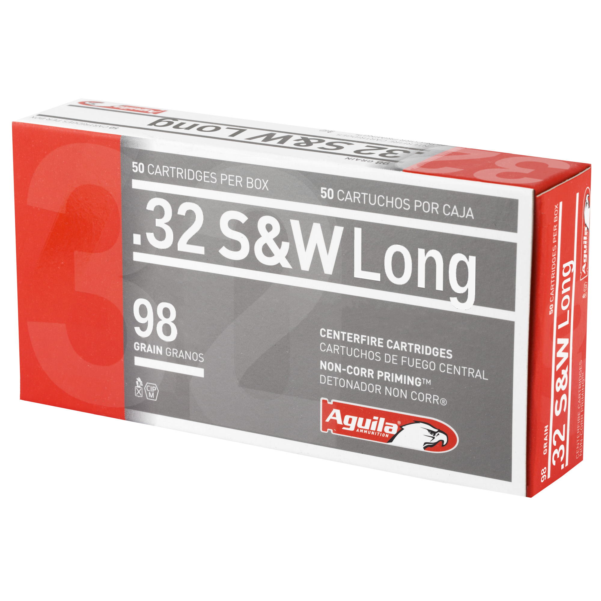 Aguila 32 SW Long 98gr Lead RN - Image 4