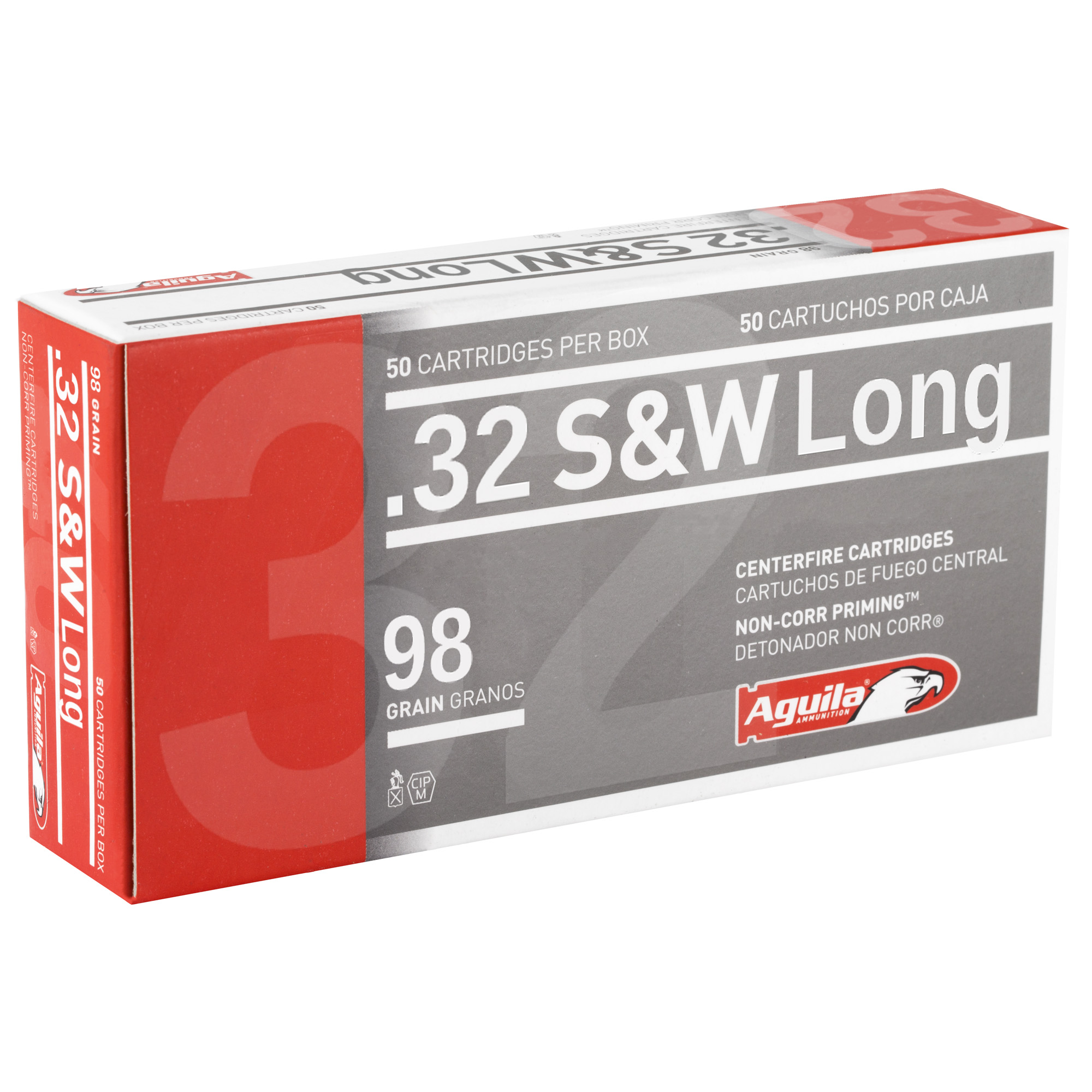 Aguila 32 SW Long 98gr Lead RN - Image 3