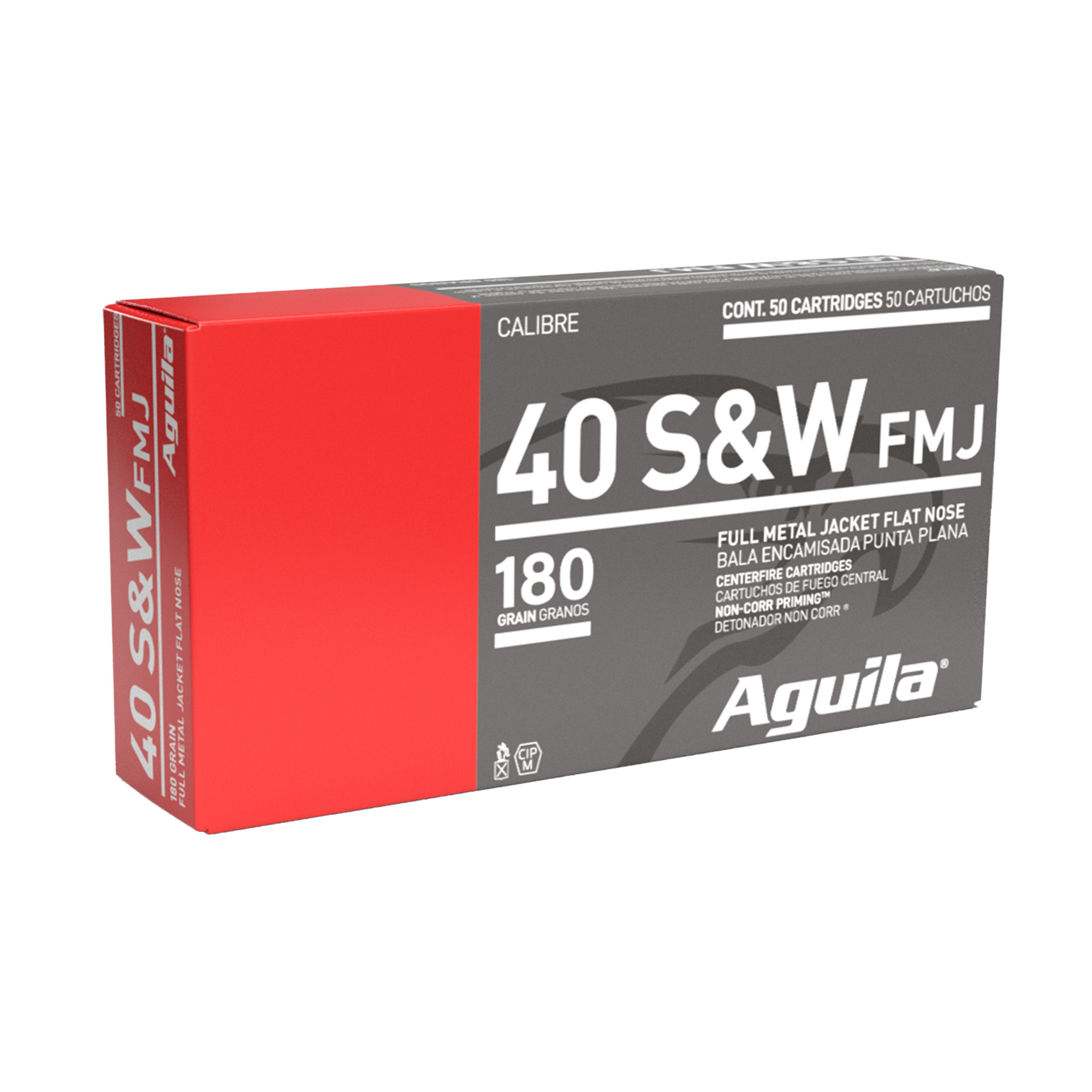 Aguila 40 SW 180gr FMJ