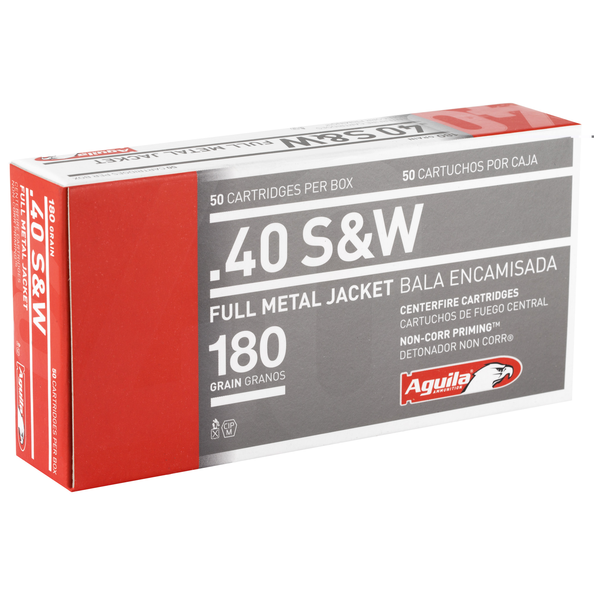 Aguila 40 SW 180gr FMJ - Image 2