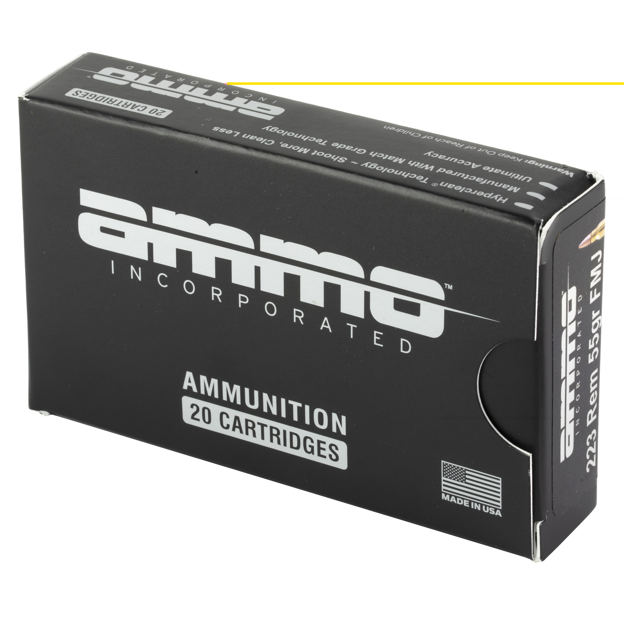Ammo Inc 223 Remingtoningon M193 55gr - Image 4