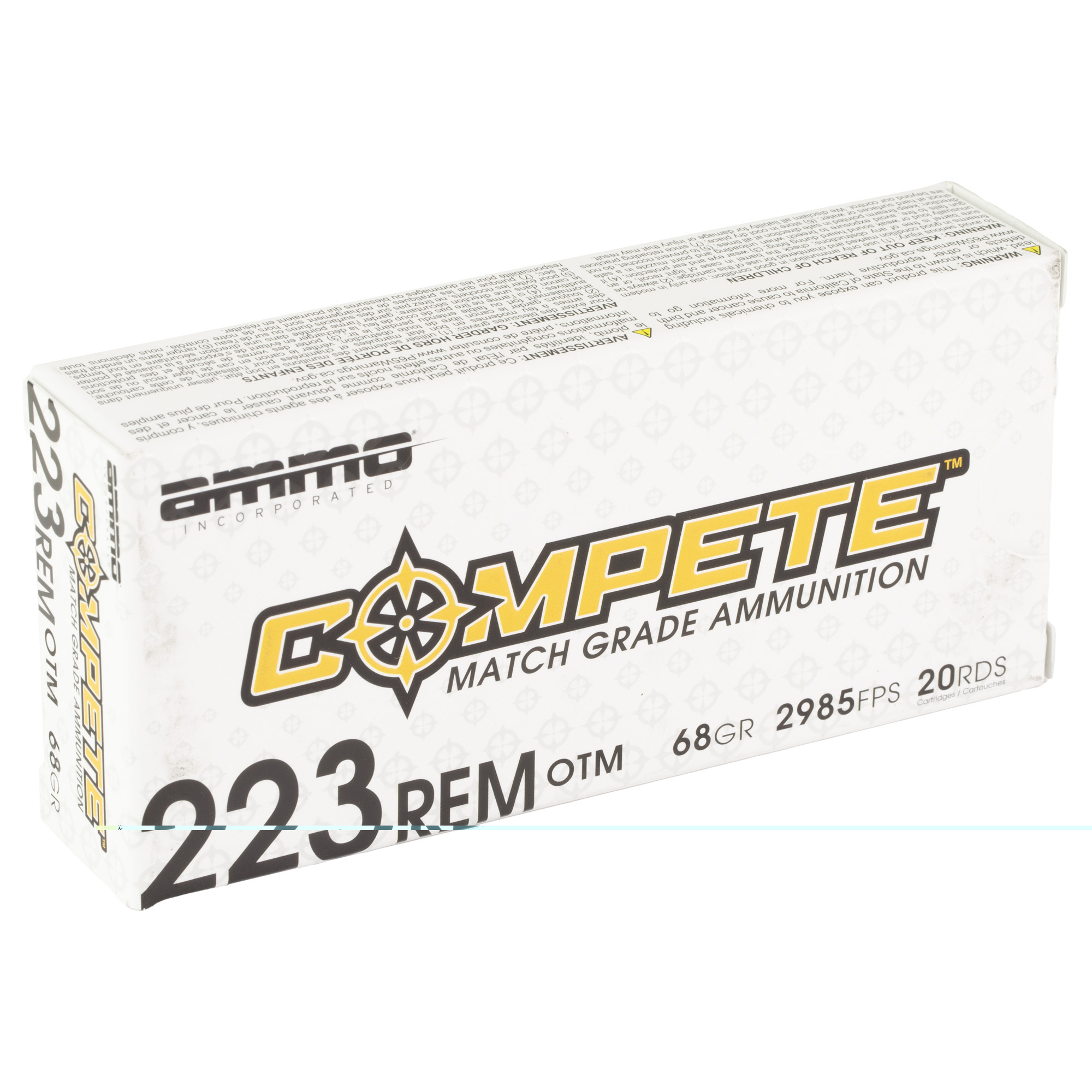 Ammo Inc 223 Remington 68gr OTM - Image 3