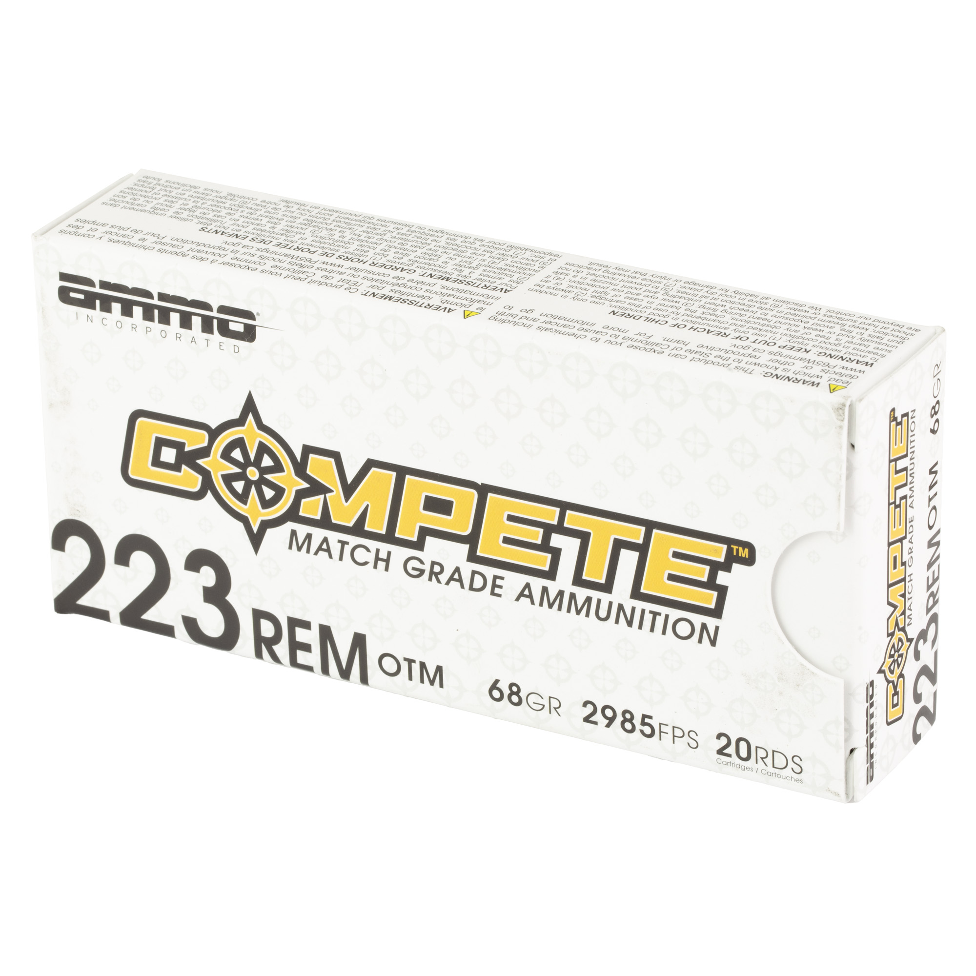 Ammo Inc 223 Remington 68gr OTM - Image 4