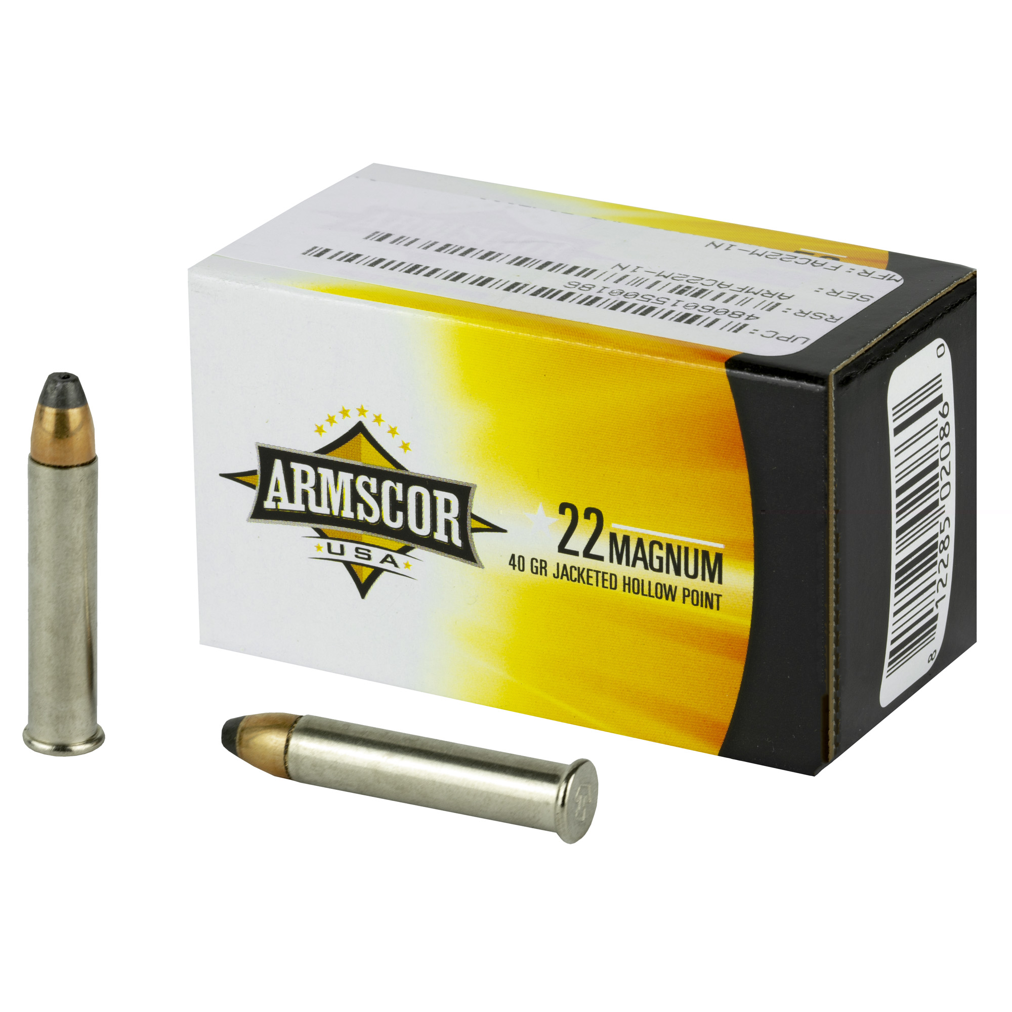 Armscor 22wmr 40gr JHP