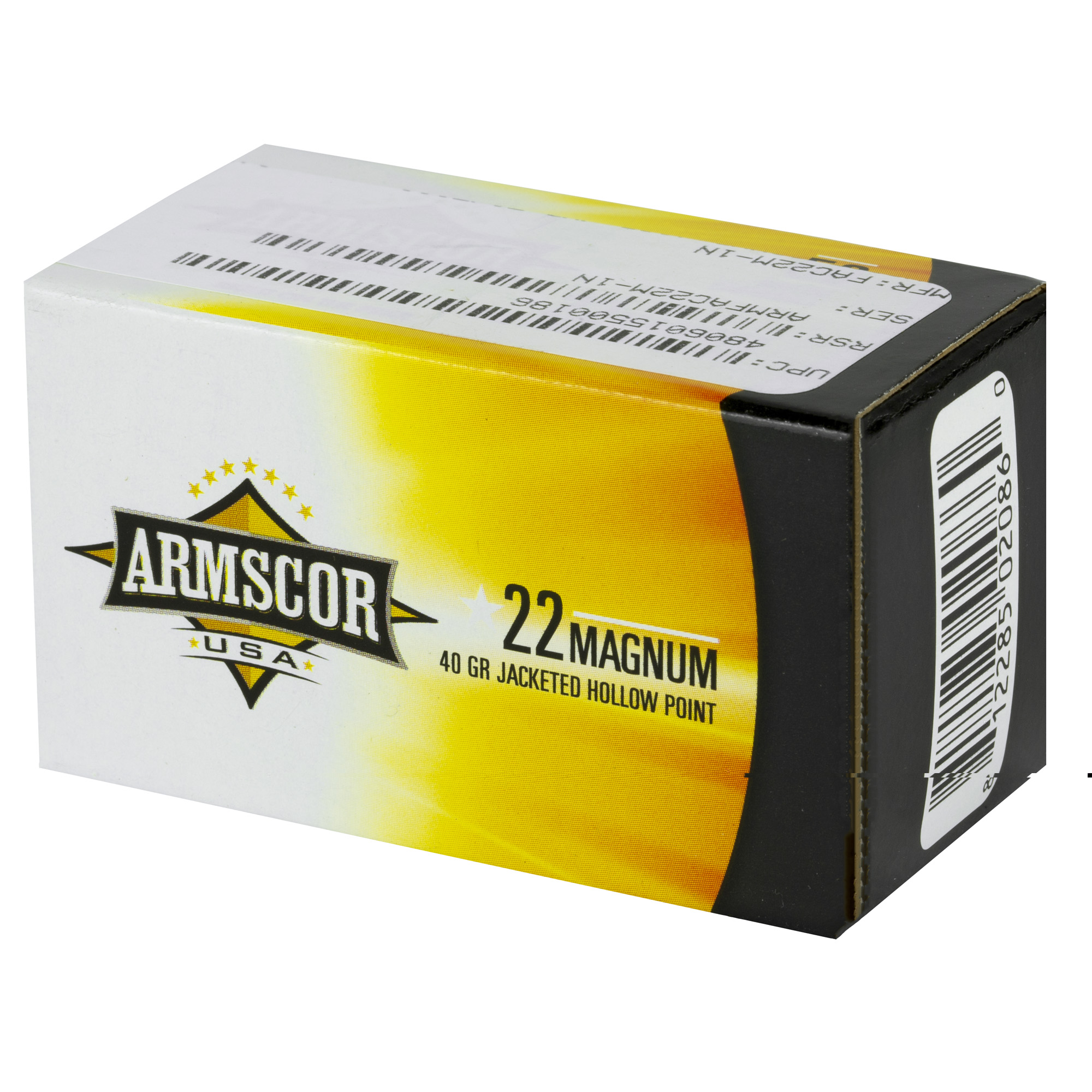 Armscor 22wmr 40gr JHP - Image 4