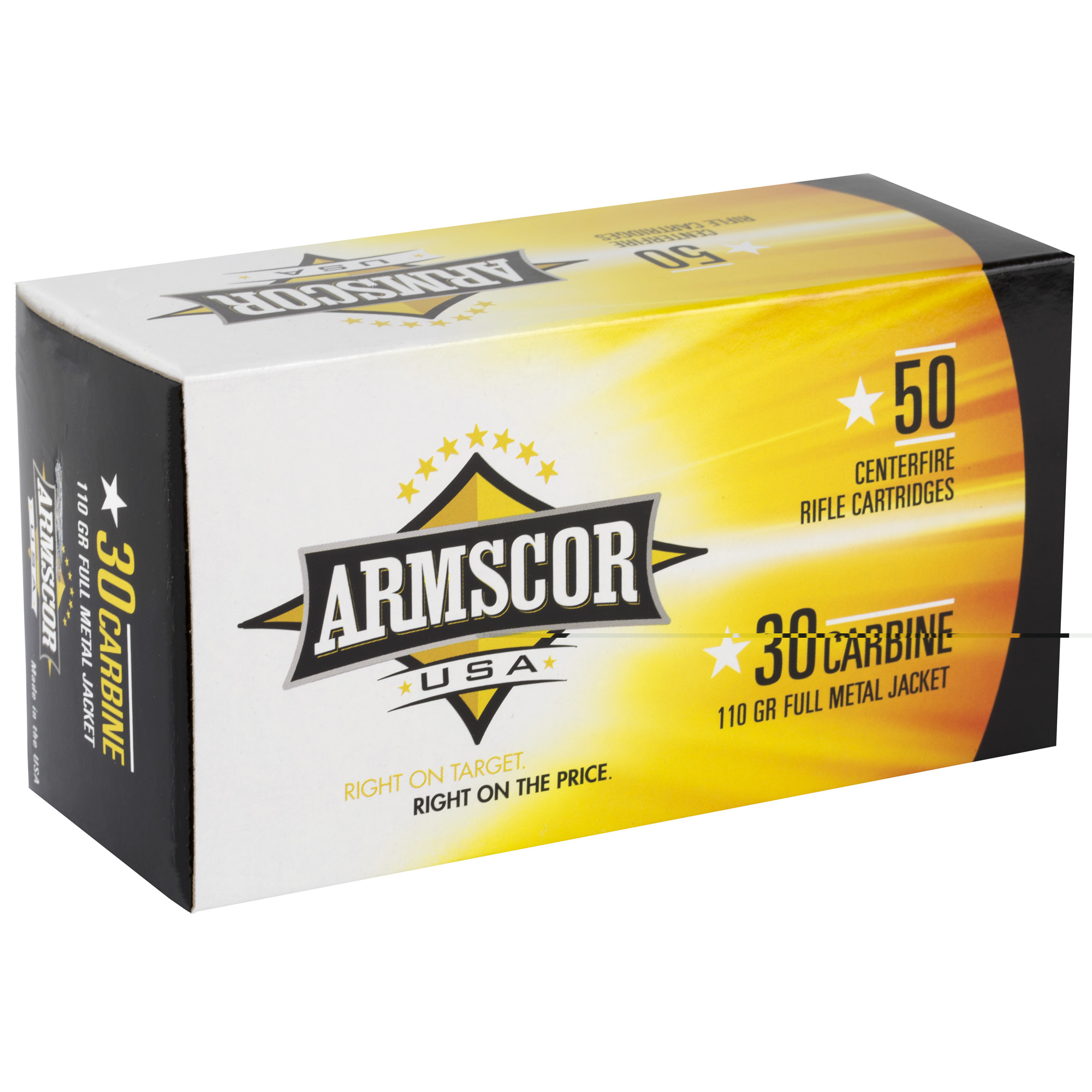 Armscor 30 Carbine 110gr FMJ - Image 4