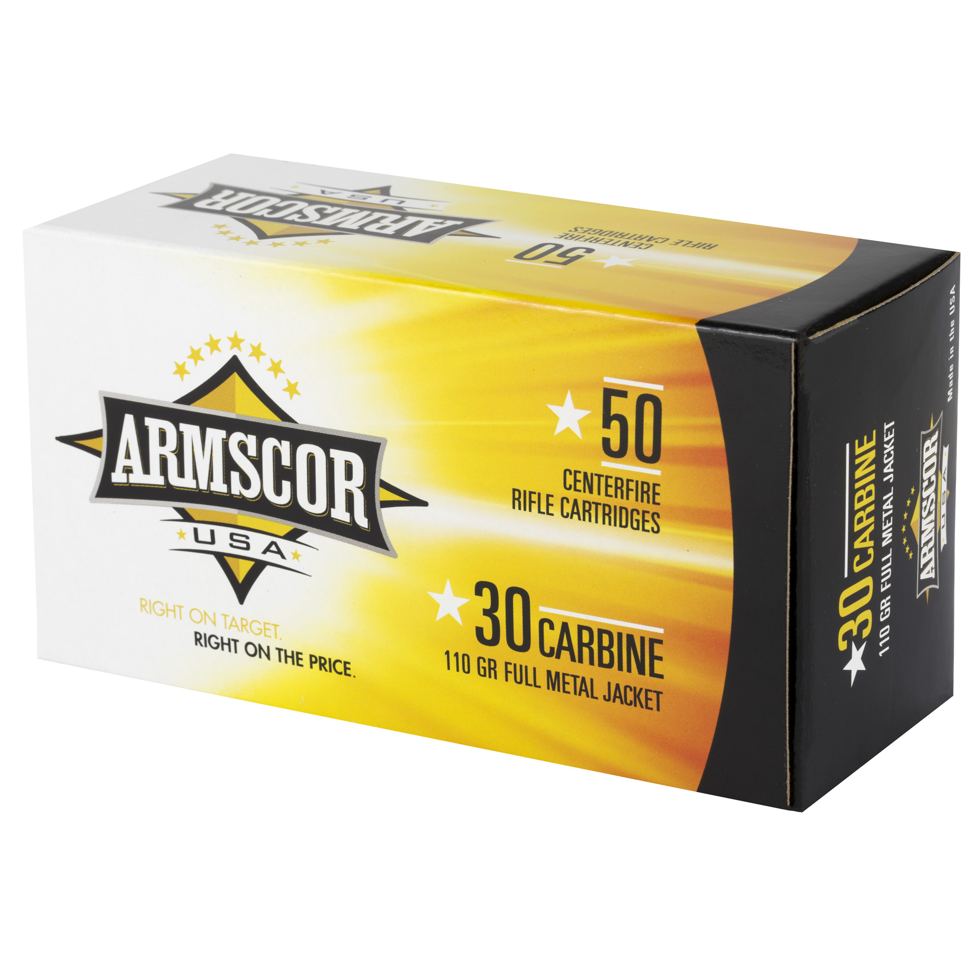 Armscor 30 Carbine 110gr FMJ - Image 3