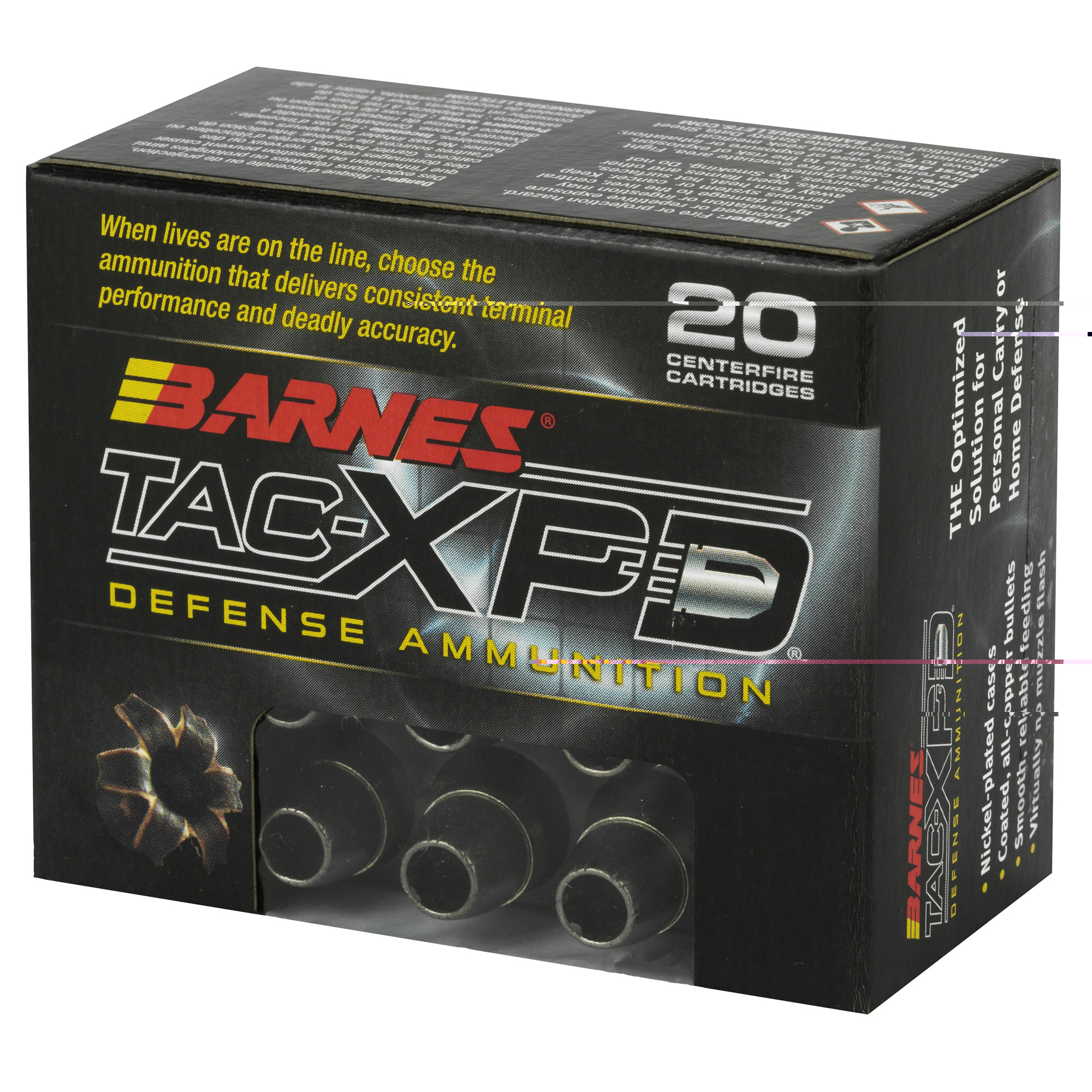 Barnes Tac-xpd 40 S&W 140gr Hp - Image 2