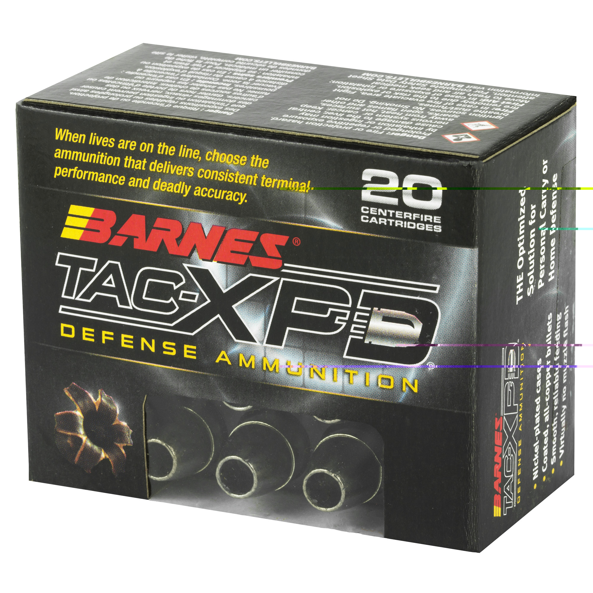 Barnes Tac-xpd 45 ACP 185gr Hp - Image 3