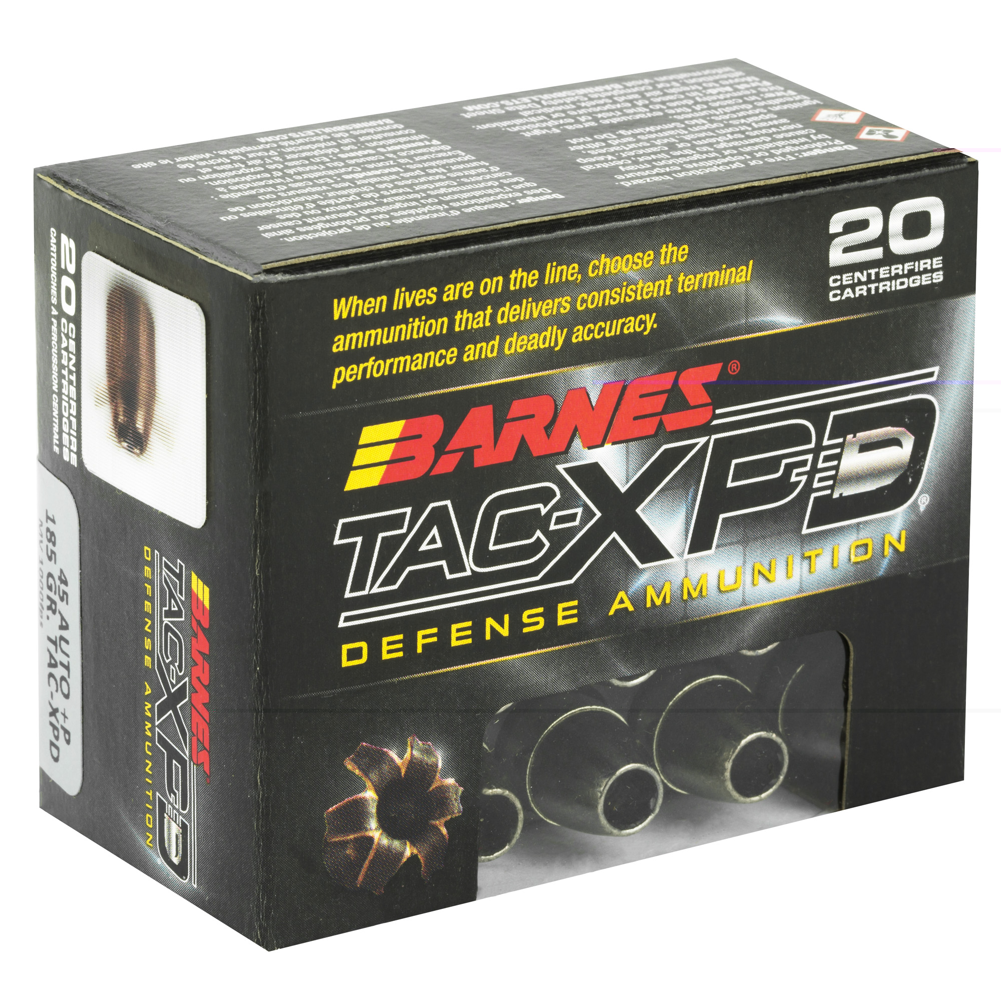 Barnes Tac-xpd 45 ACP 185gr Hp - Image 4