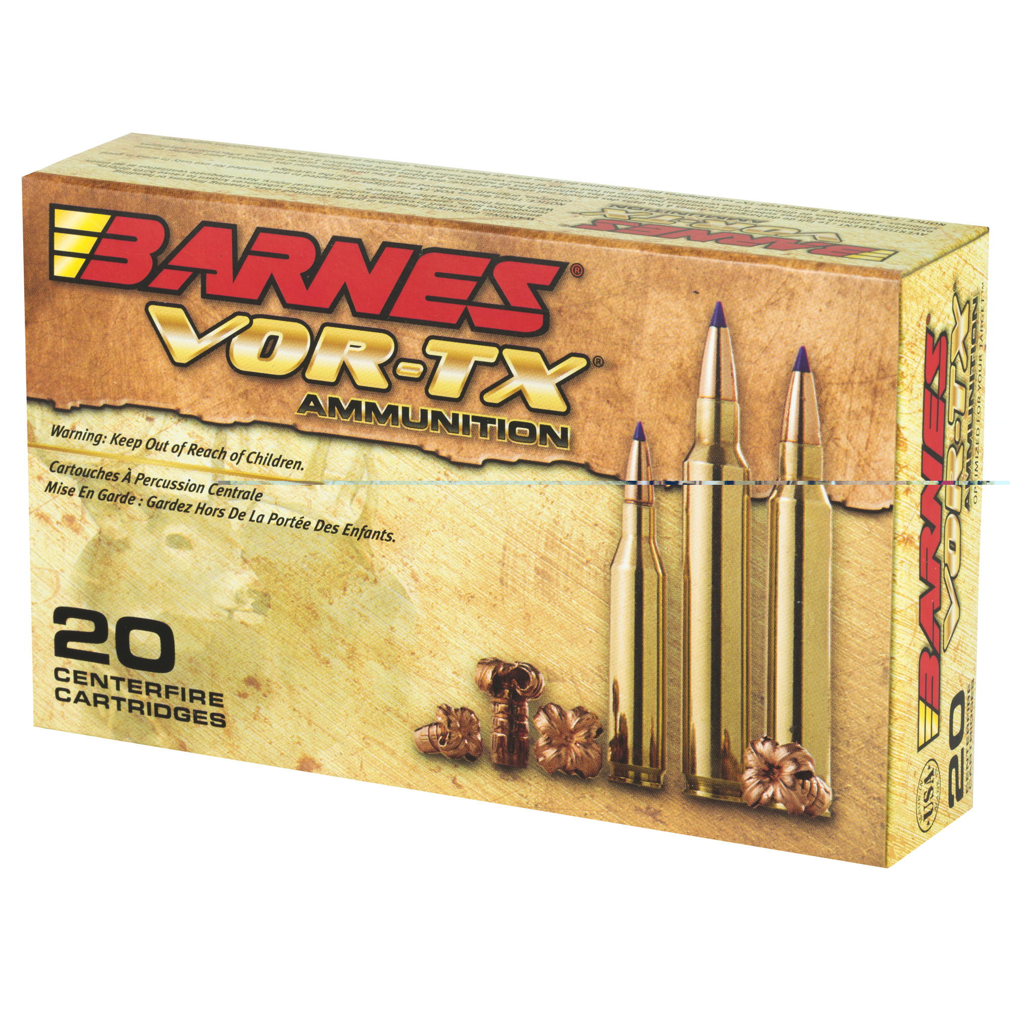Barnes Vor-tx 25-06 Remington 100gr Ttsx 20 - Image 3