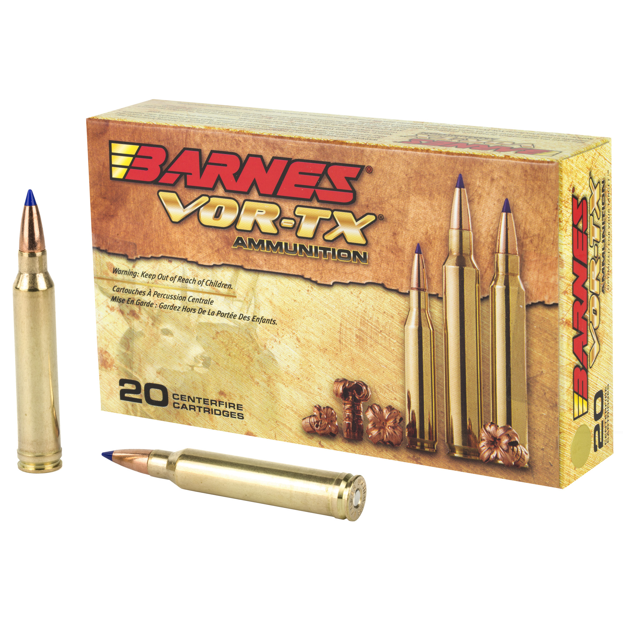 Barnes Vor-tx 300 Winchester 180gr Ttsx Bt