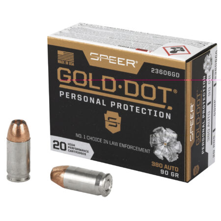 Spr Gold Dot 380 ACP 90gr Hp